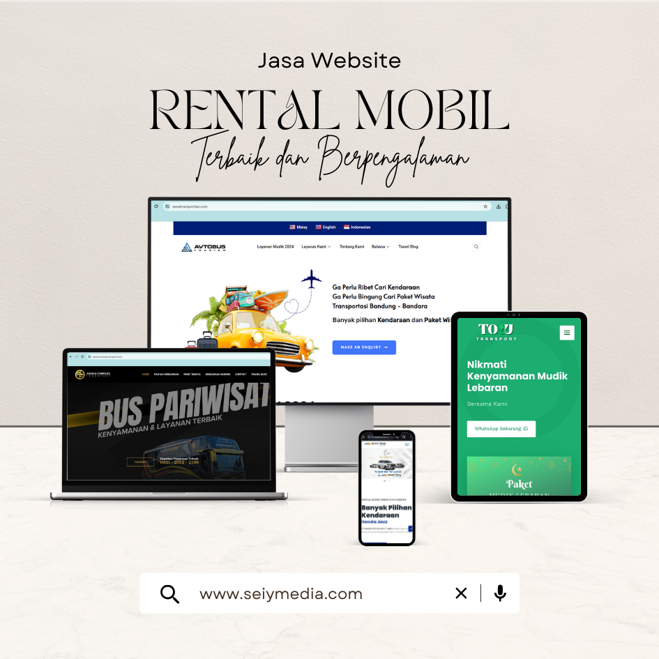 Jasa Website rental mobil